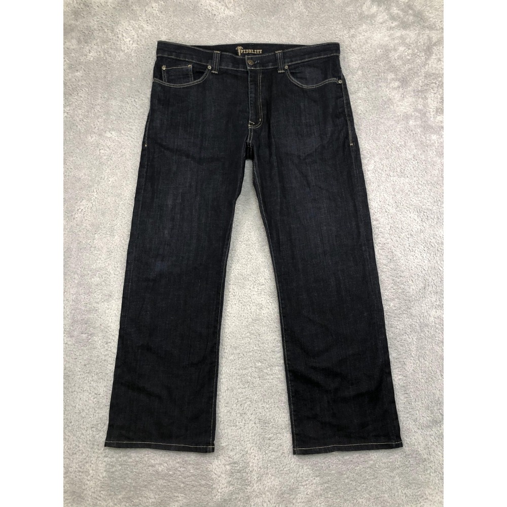 Fidelity Jeans Mens 38x30 Blue Camino Made in USA
